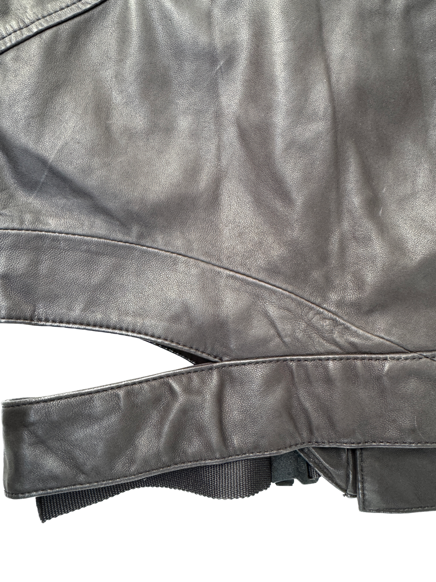 SLVR by Adidas leðurjakki / SLVR by Adidas leather jacket