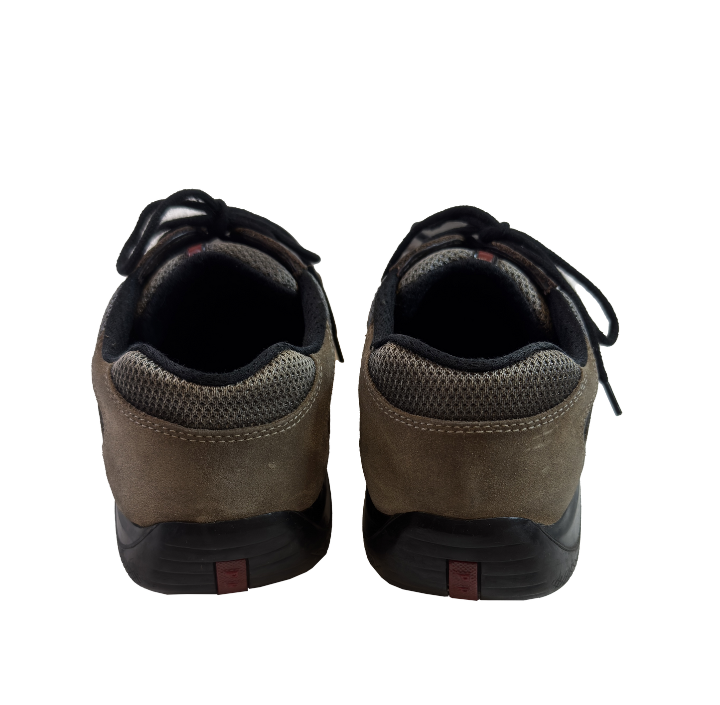 Brúnir Prada America's Cup strigaskór / Brown Prada America's Cup sneakers
