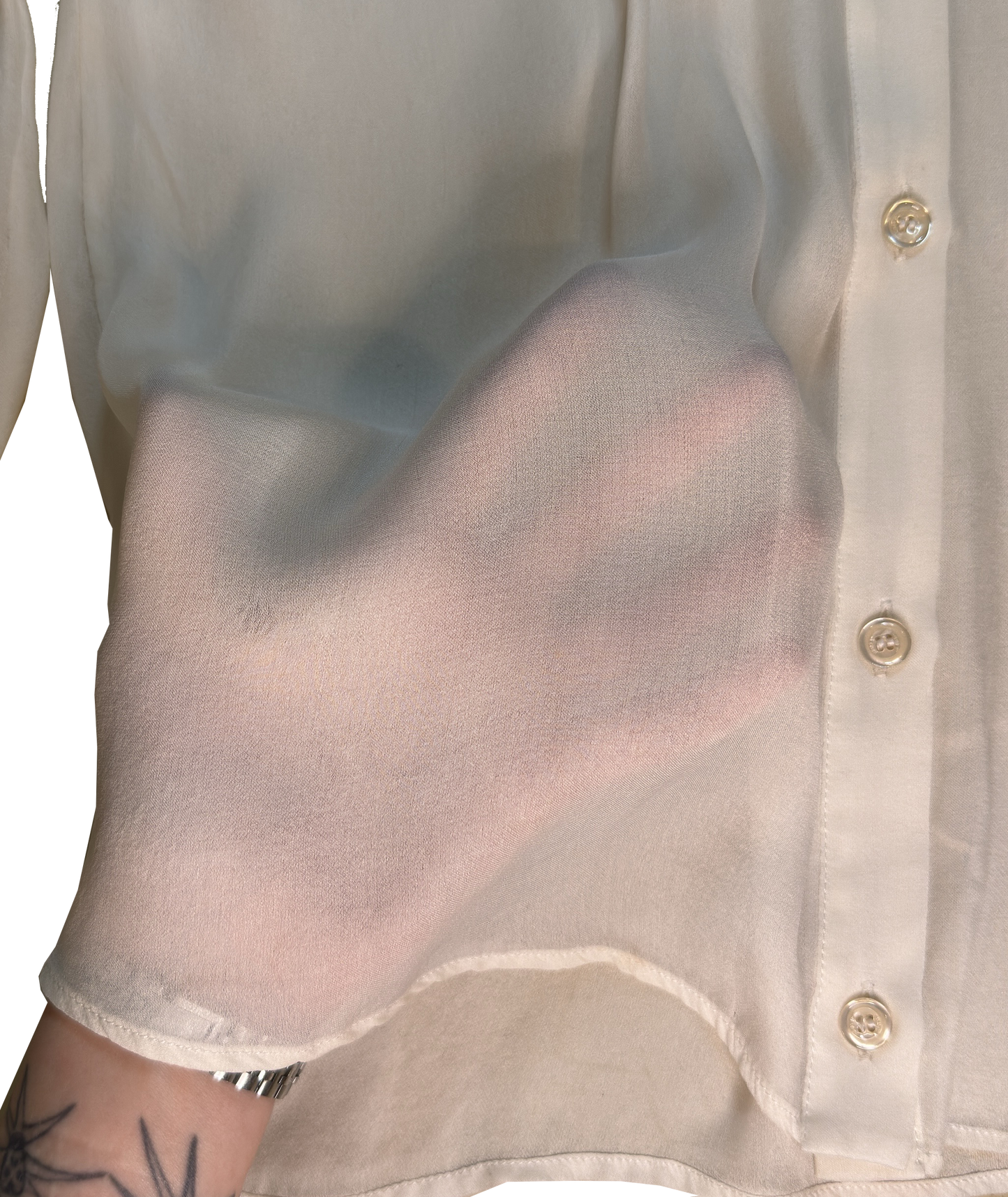 Hvít Just Cavalli skyrta / White Just Cavalli shirt