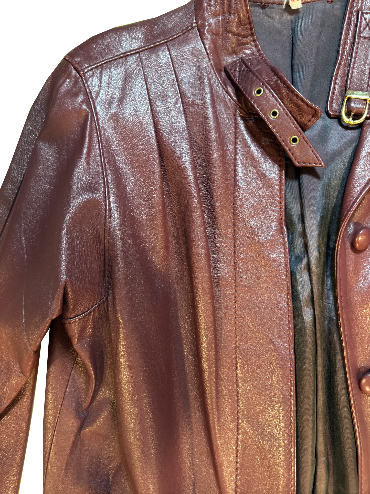 Leðurkápa / Leather coat