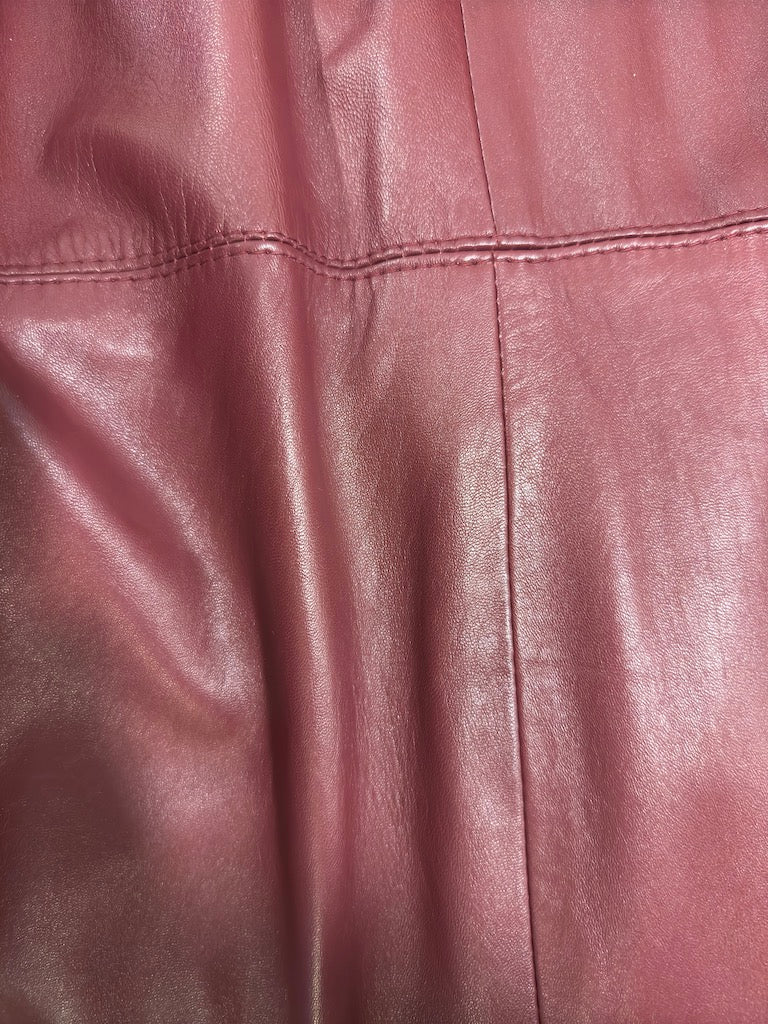 Leðurkápa / Leather coat