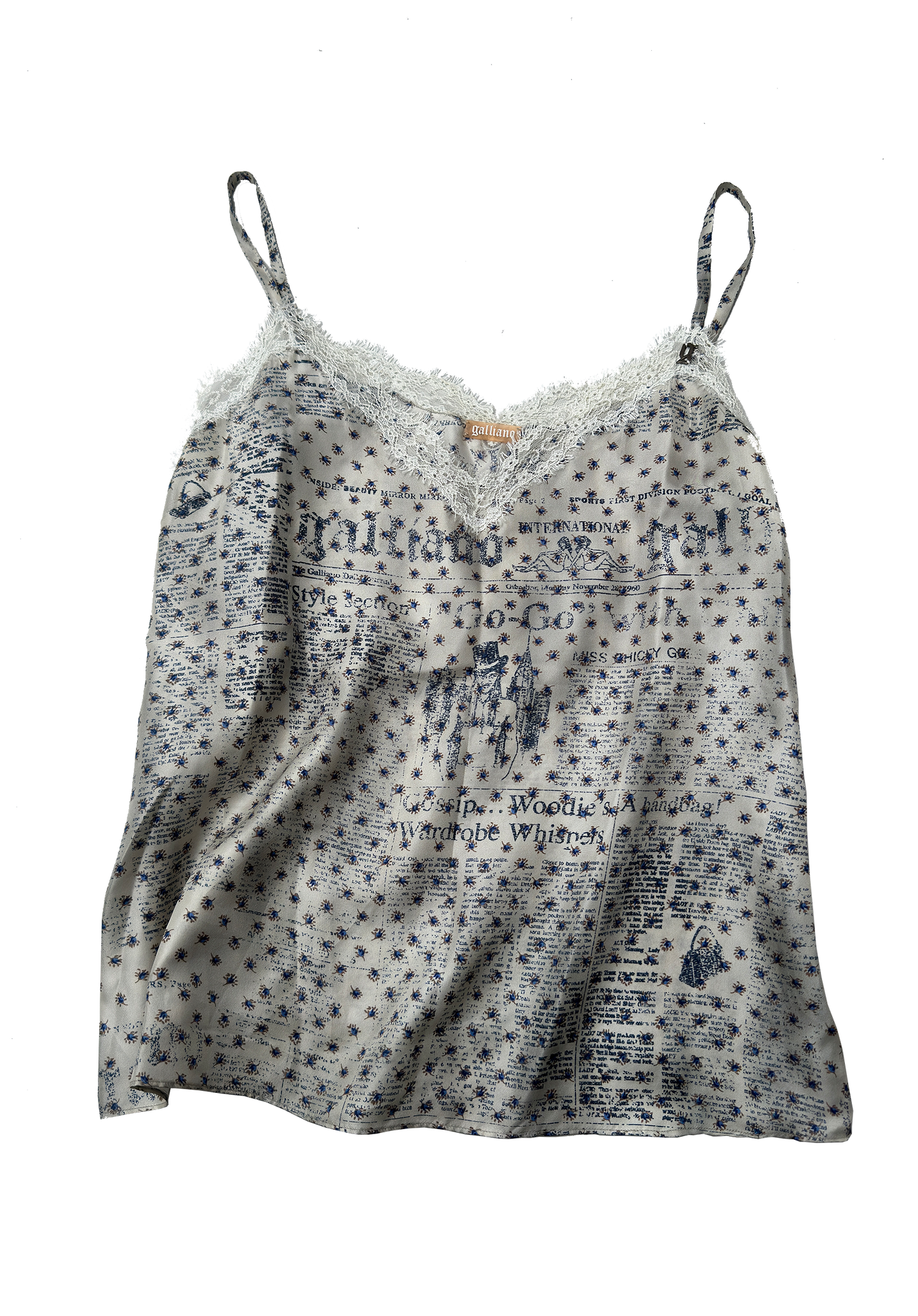 Galliano toppur / Galliano camisole