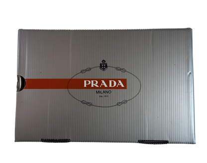 Lakkleðurs Prada America's Cup strigaskór / Patent Prada America's Cup trainers