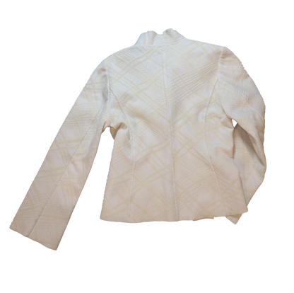 Ljós pilsdragt / Ivory skirtsuit