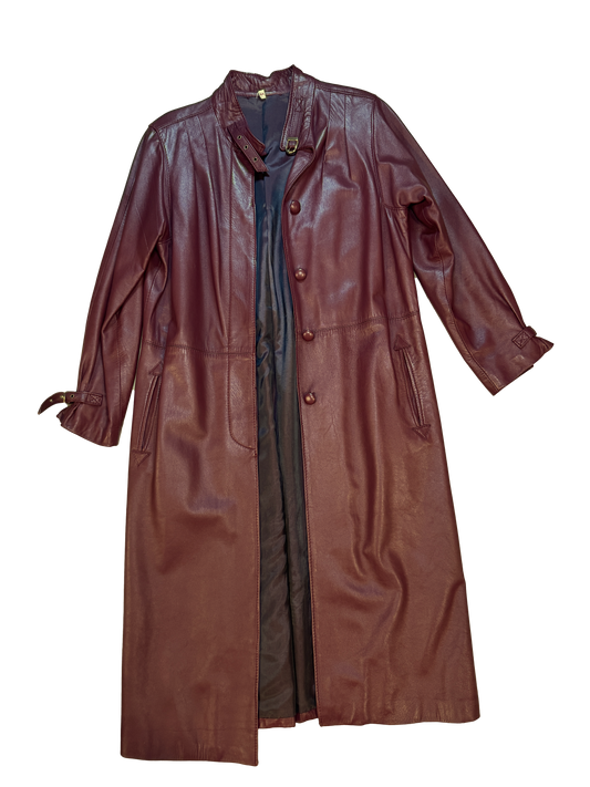 Leðurkápa / Leather coat