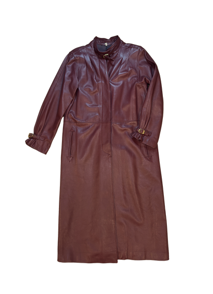 Leðurkápa / Leather coat