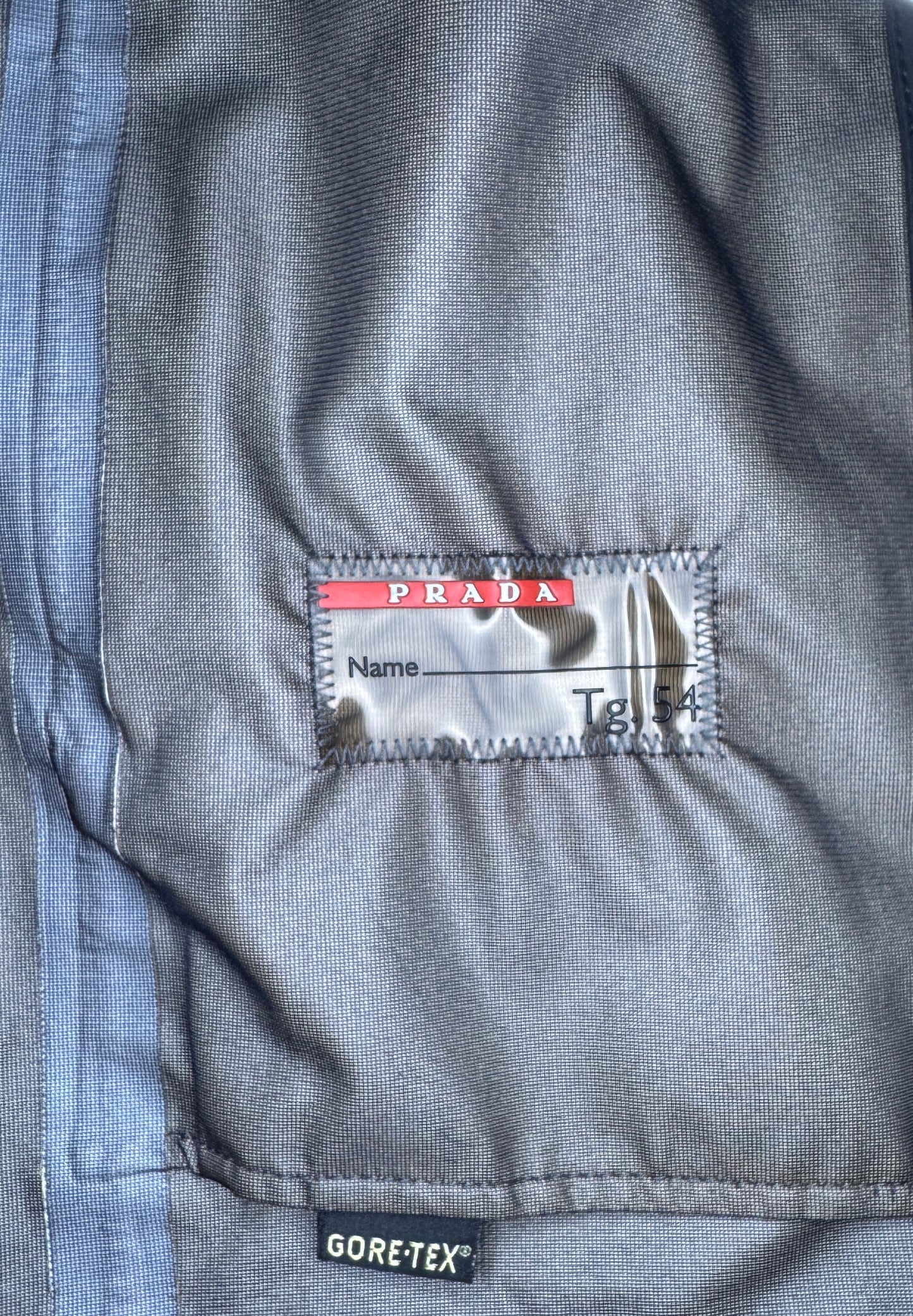Prada Gore-Tex skel / Prada Gore-Tex shell