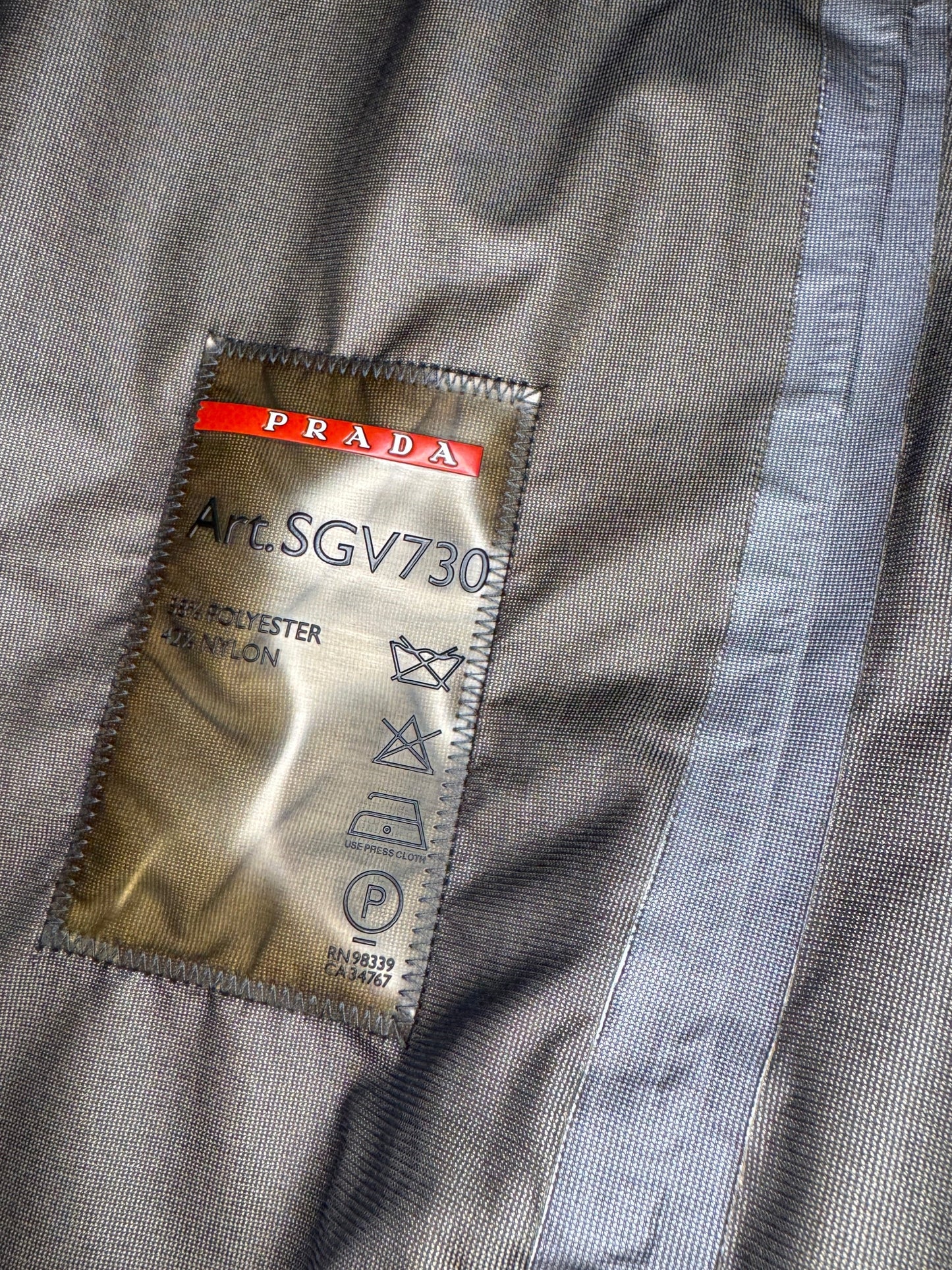 Prada Gore-Tex skel / Prada Gore-Tex shell